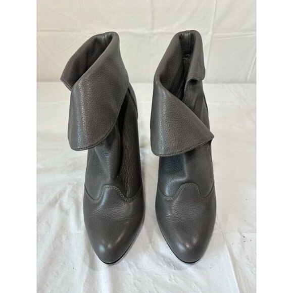 Report Boston Grey Leather Boots Size 8.5 US - Picture 8 of 13